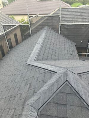 屋根カバー工法　完工